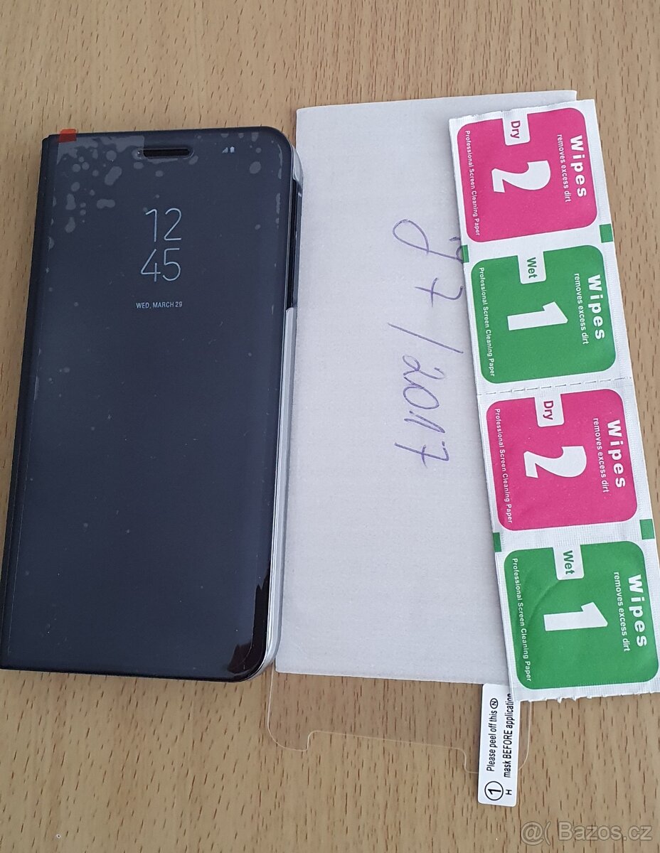 Chytré pouzdro s průhlednou přední klapkou Samsung Galaxy J7 - 2