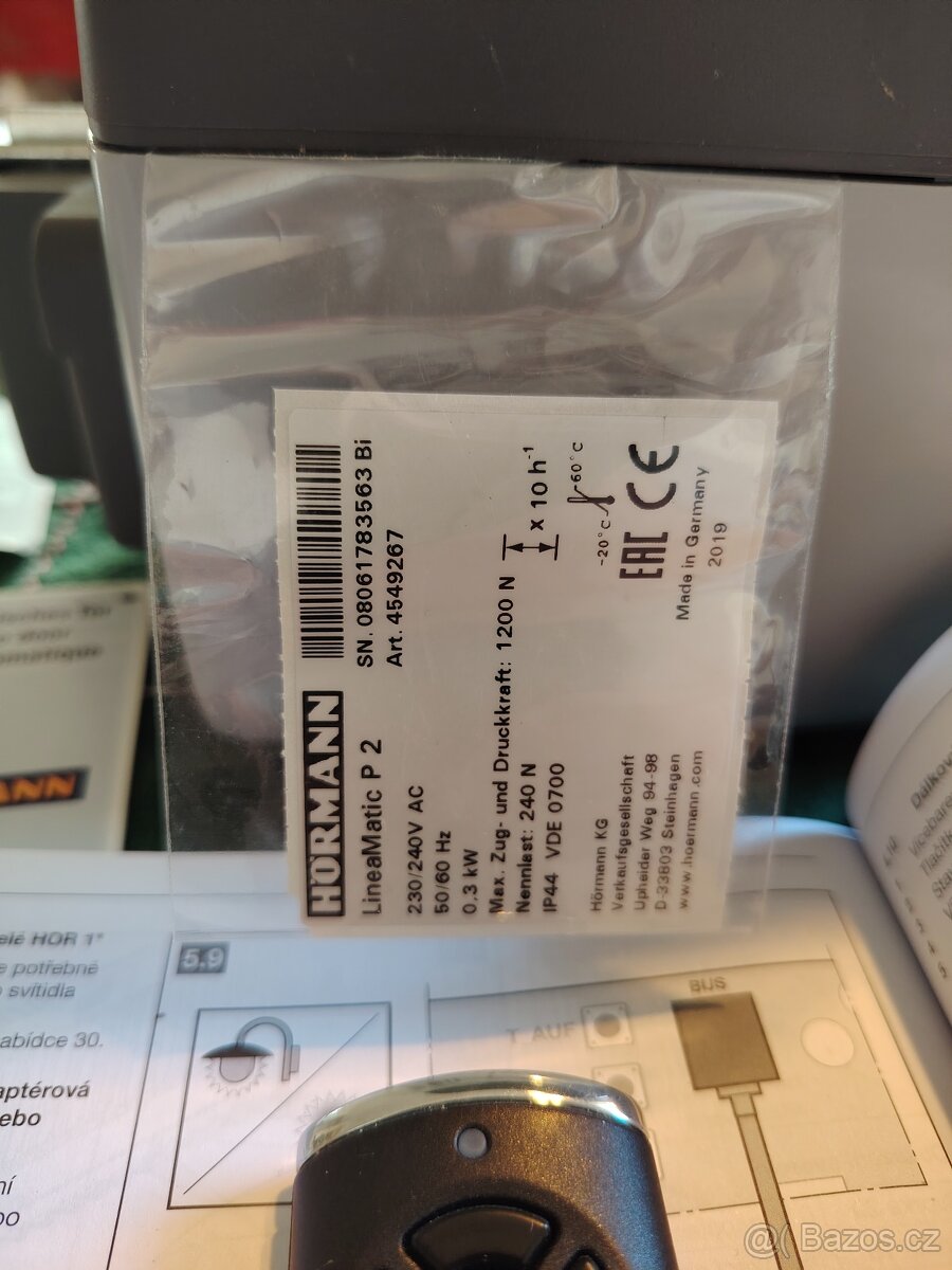 Prodám nový pohon Hörmann - 2