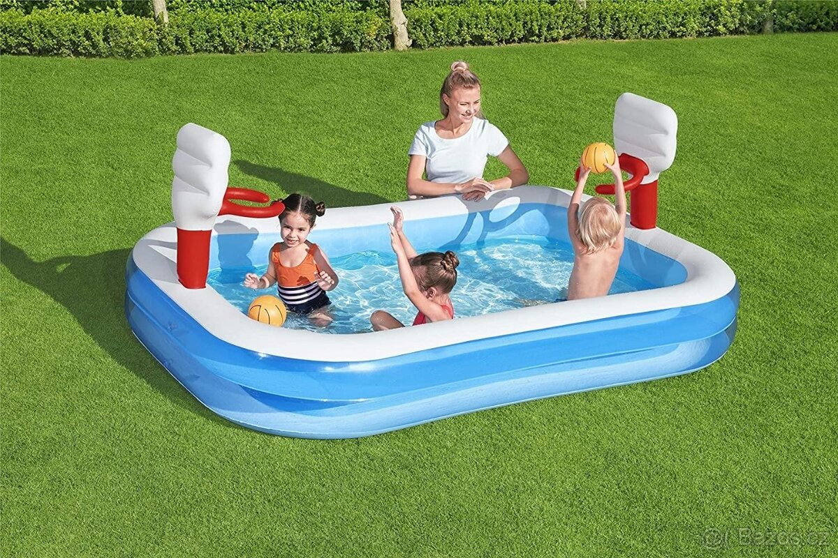 Dětský bazén Bestway basketbal 254x168cm nový/nepoužitý - 2