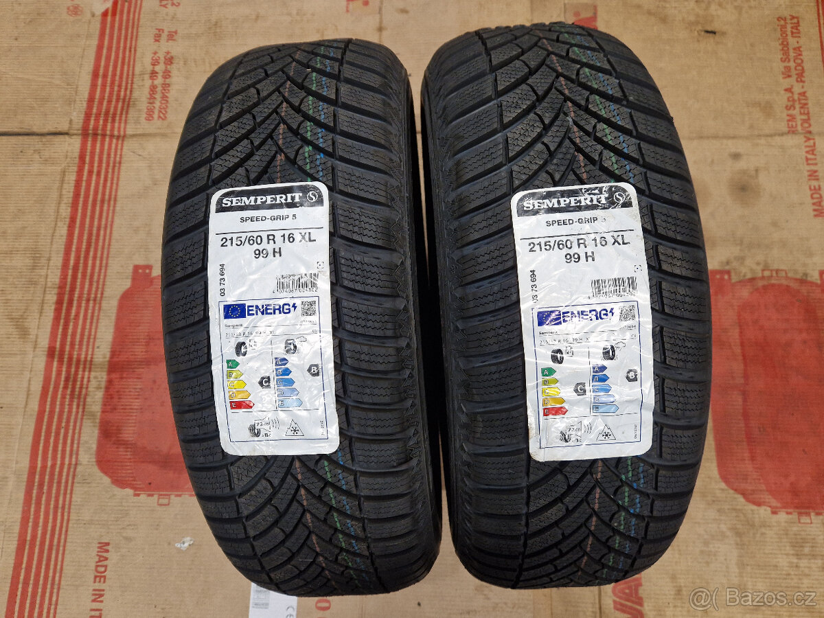 215/60 r16 zimni pneumatiky 2ks 215 60 16 215/60/16 - 2