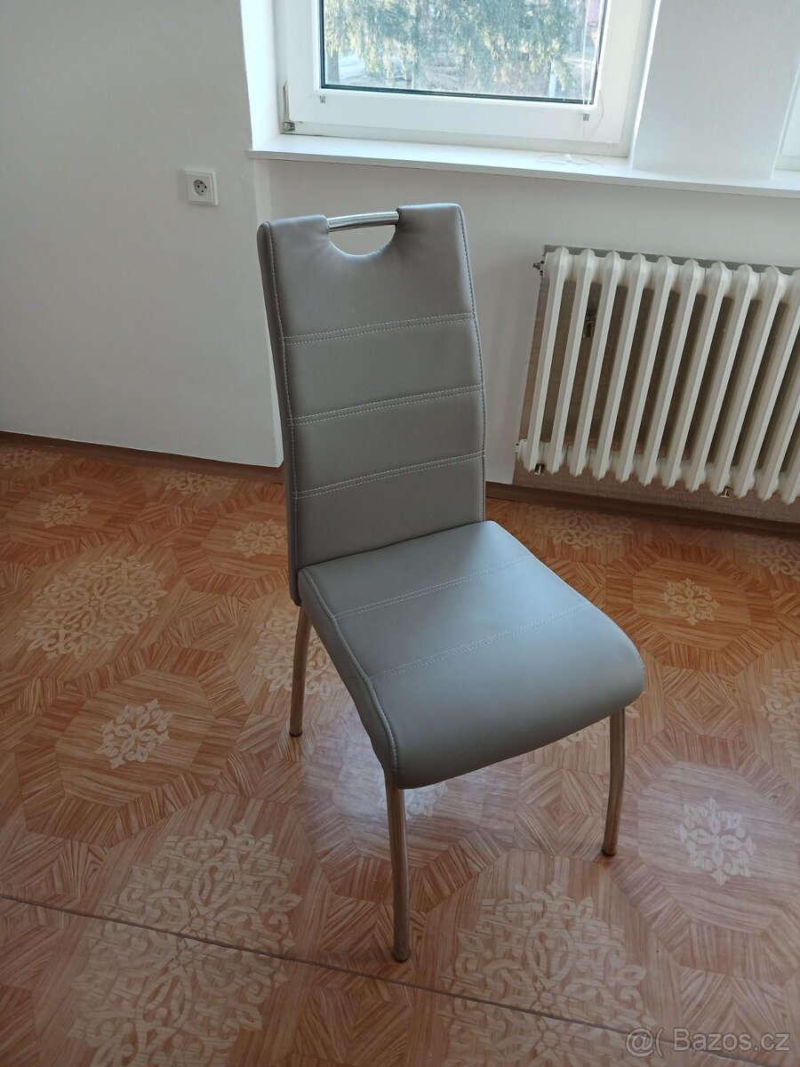 Židle koženková - 2