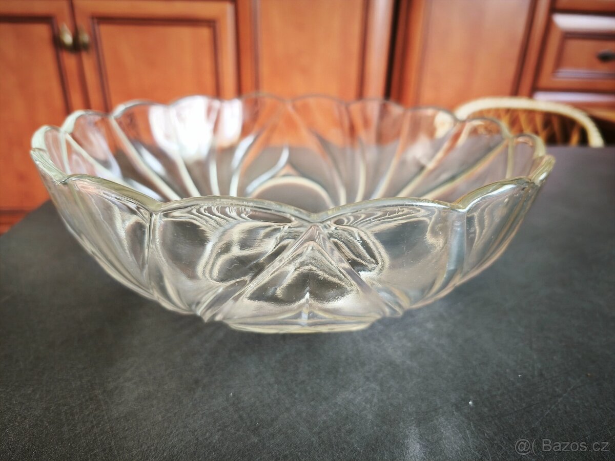 Retro skleněná miska. - 2