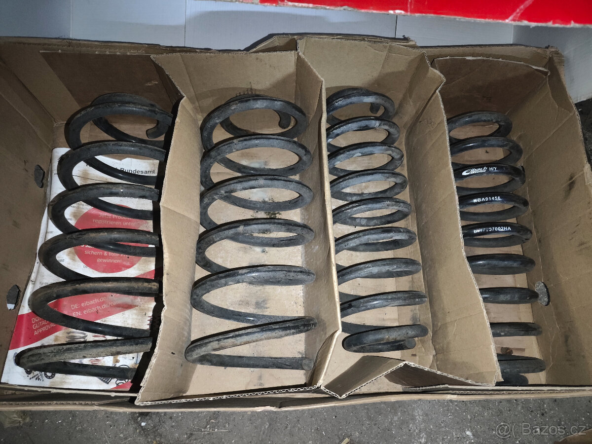 Snížené pružiny na Octavii 1 - 2