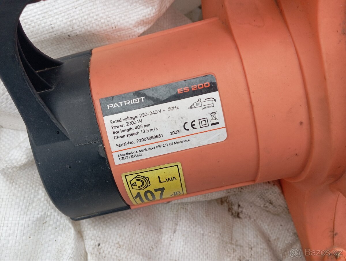 Elektrická pila patriot - 2