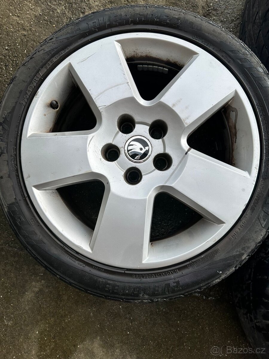 Alu kola SOLID 17 škoda - 2