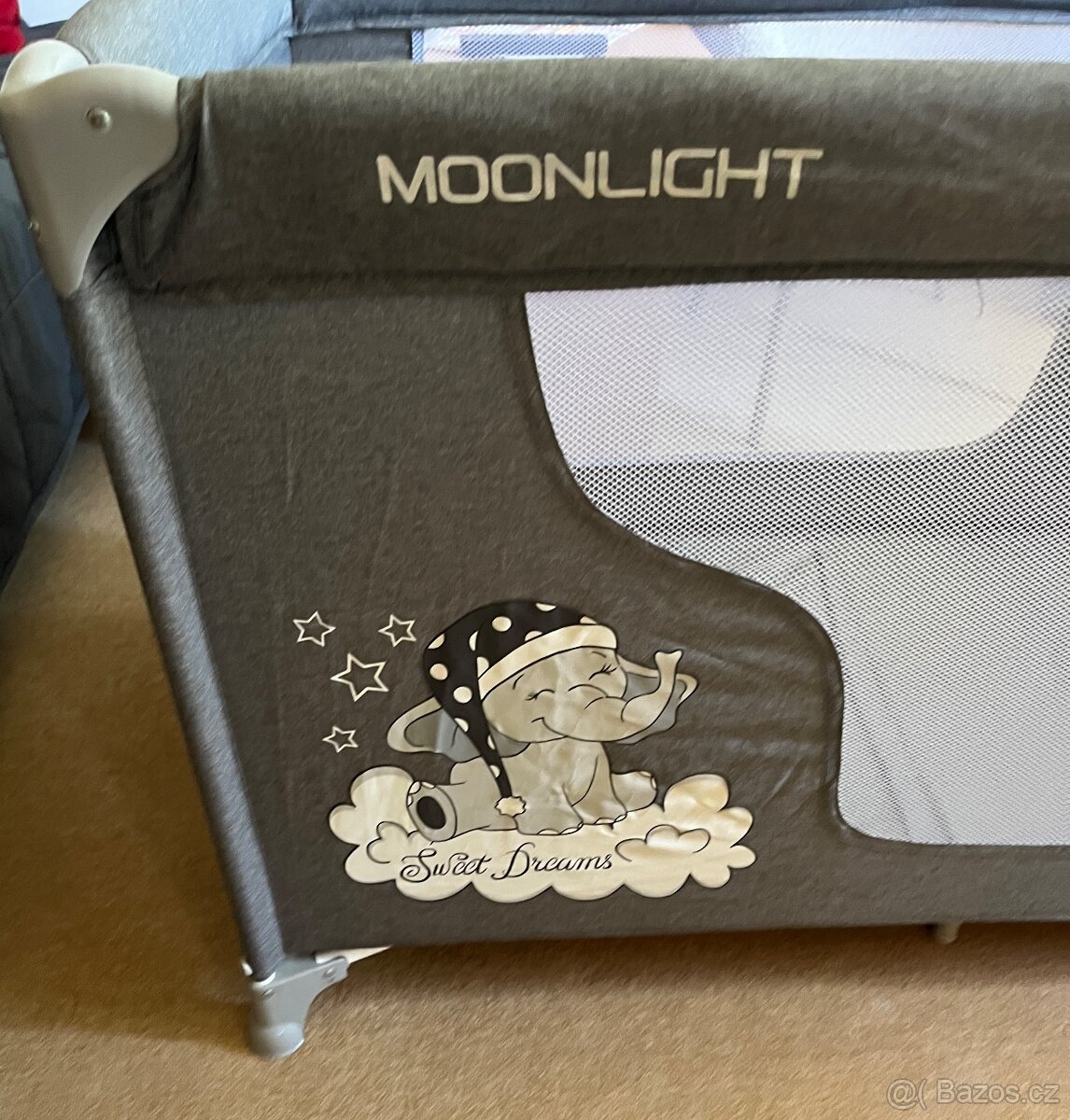Cestovní postýlka Moonlight s matrací - 2