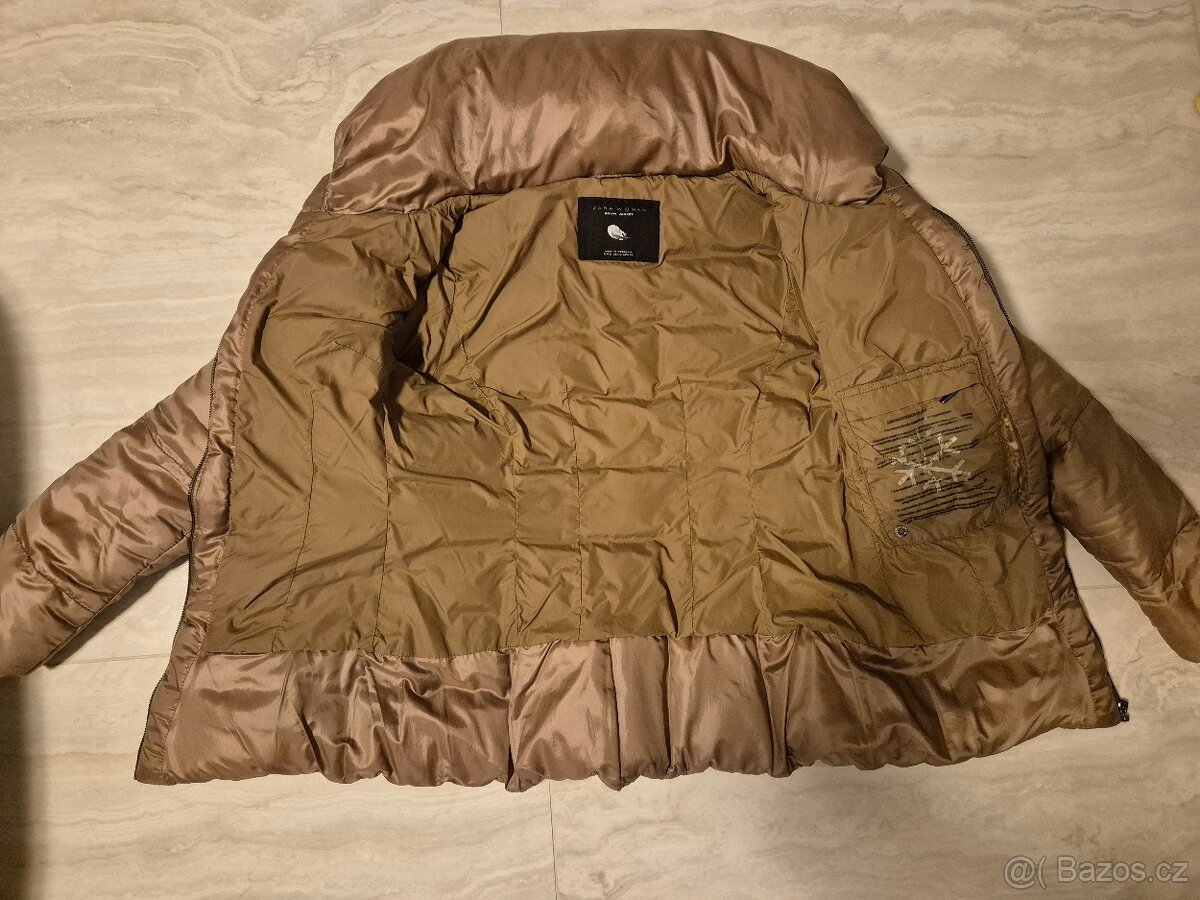 ZARA péřová zimní bunda, vel. S - 2