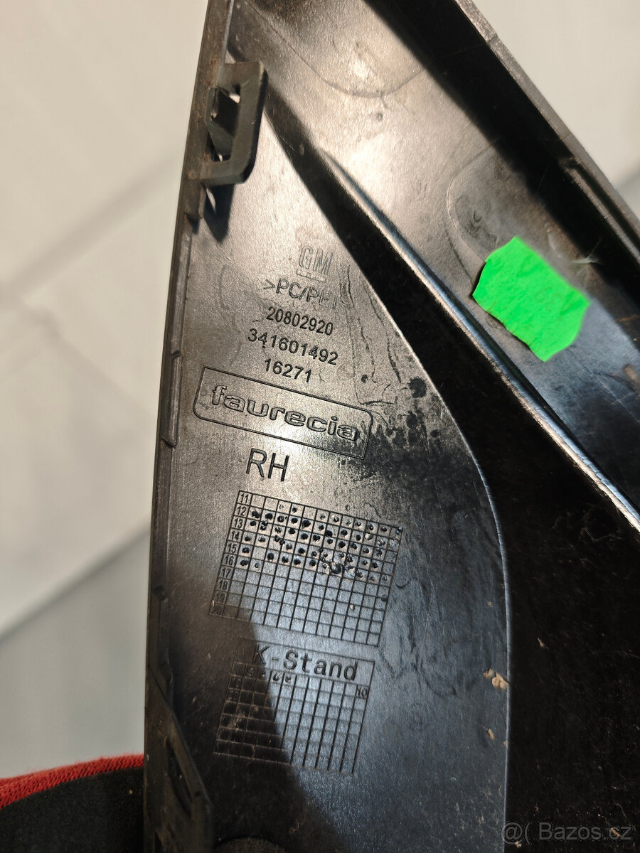 Pravá krytka mlhovky Opel Zafira C - 2