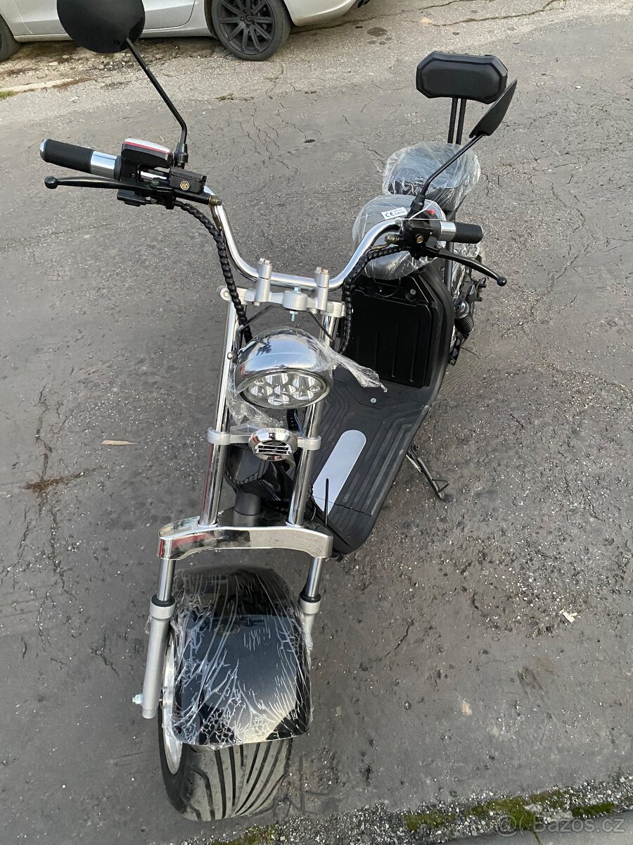 Nova elektricka kolobezka maxstorm longway -1500w, 2 baterie - 2