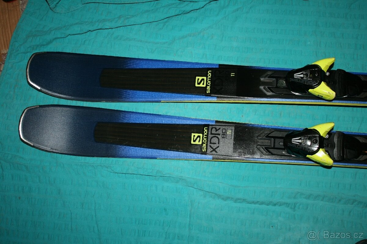 lyže Salomon CFX 155 cm , lyžaky Rossignol - 2