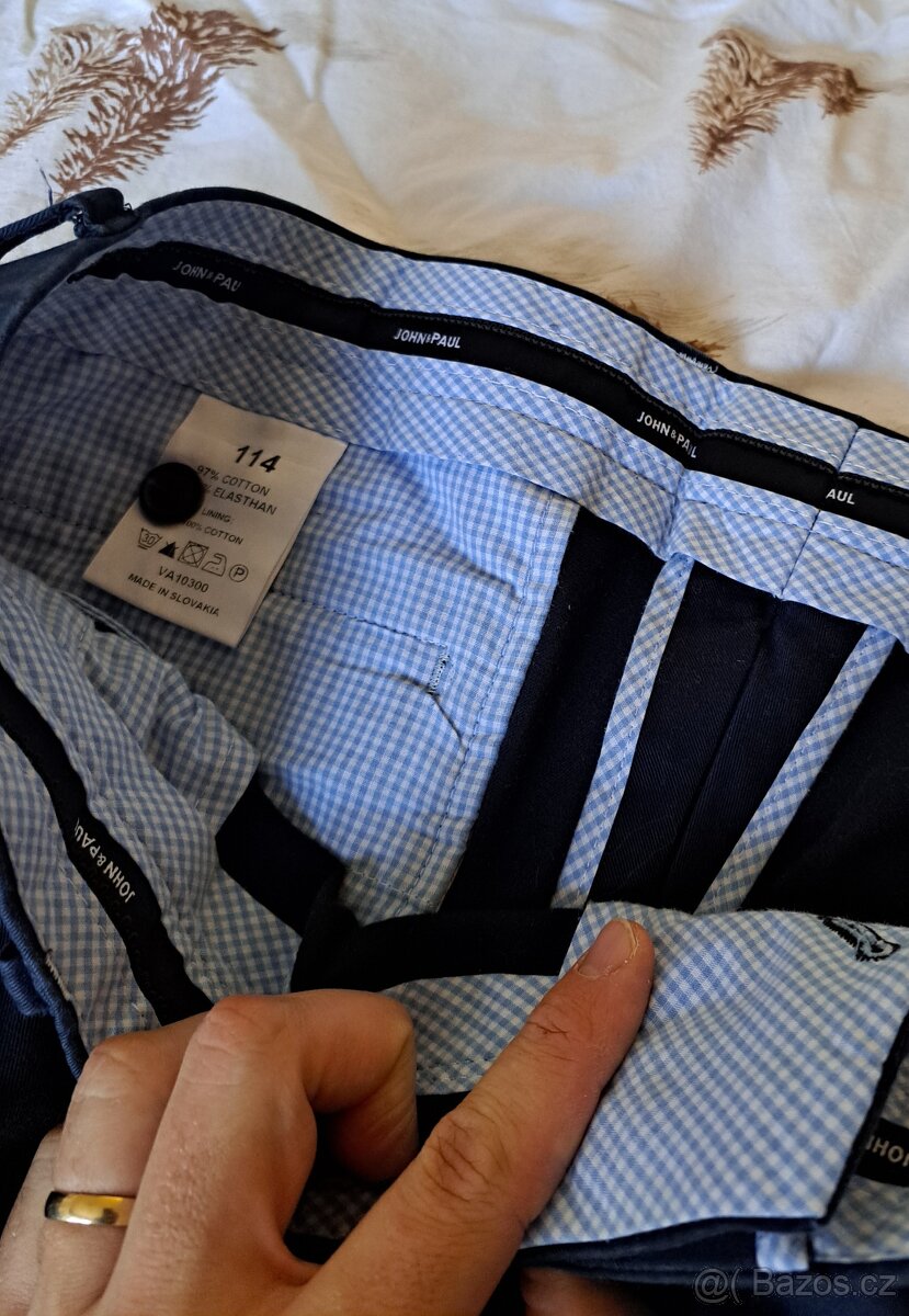 Kalhoty John & Paul, vel 114 (odpovídá W34) - 2