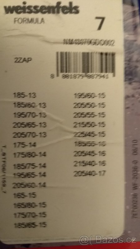 Sněhové řetězy č.7 značky Weissenfels - 2