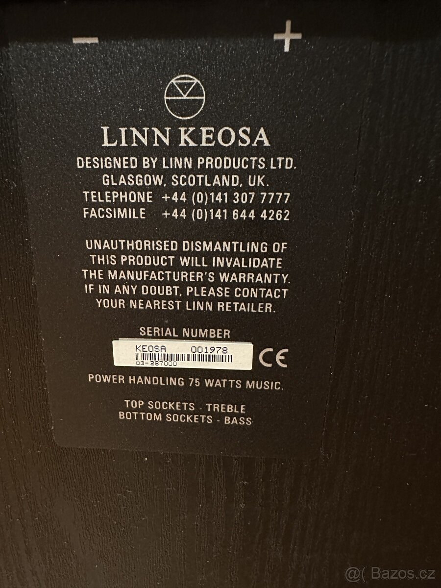 Linn Keosa sloupové repro 2 pásmo - 2