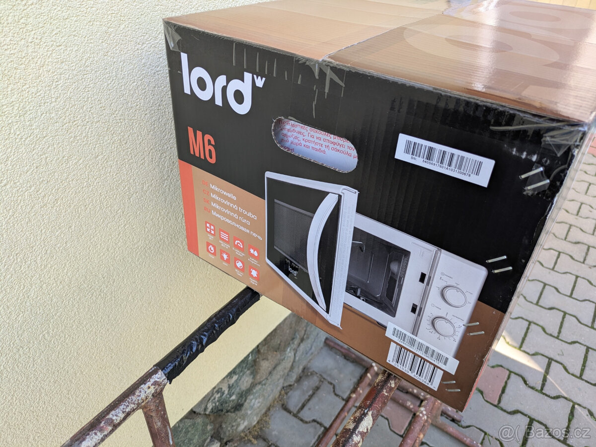 Prodám novou mikrovlnnou troubu LORD M6 - 2