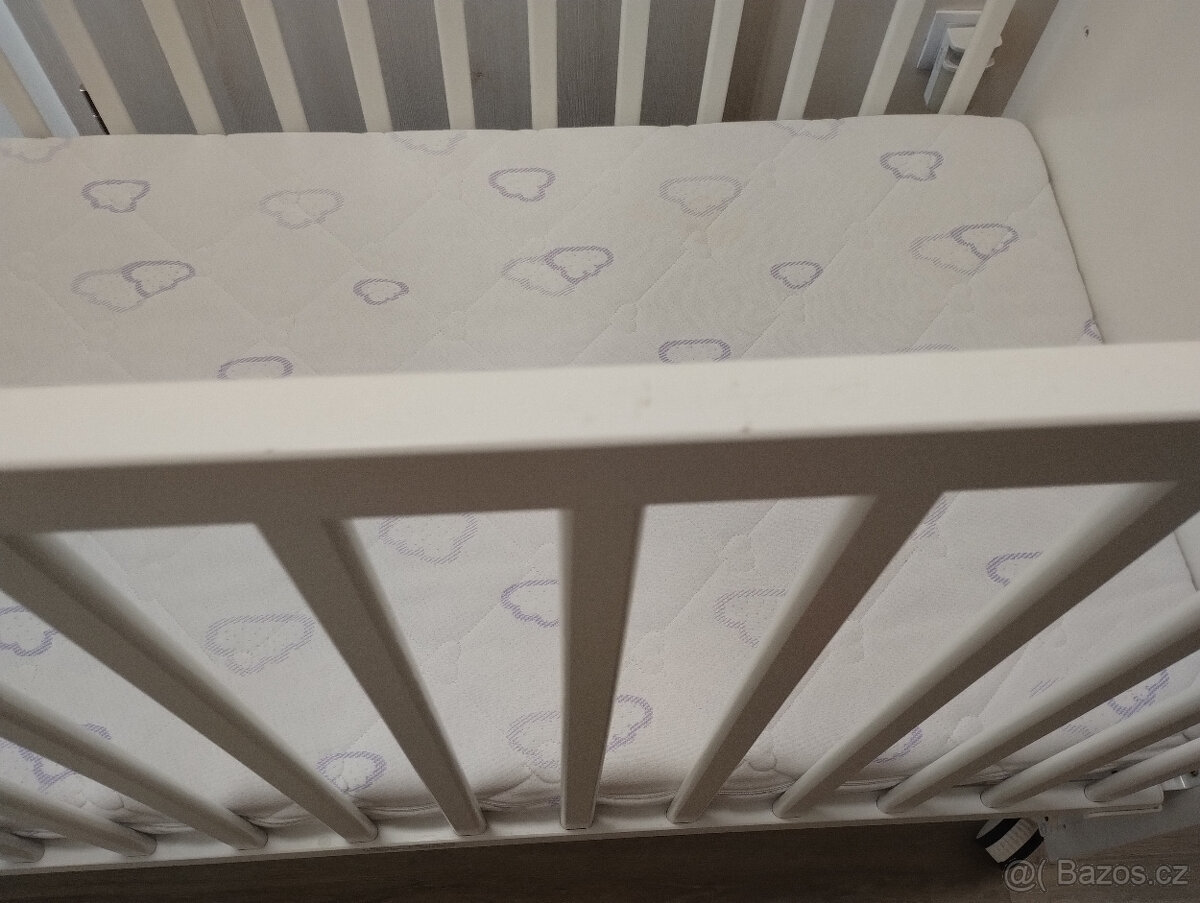 Kvalitní dětská postýlka Trama s matrací - 2