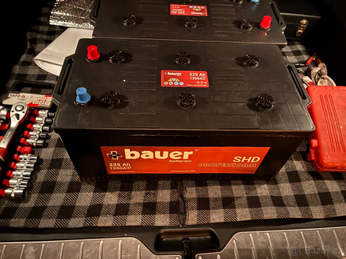 Autobaterie 225ah autobaterie 74ah a různé jiné autobaterie - 2