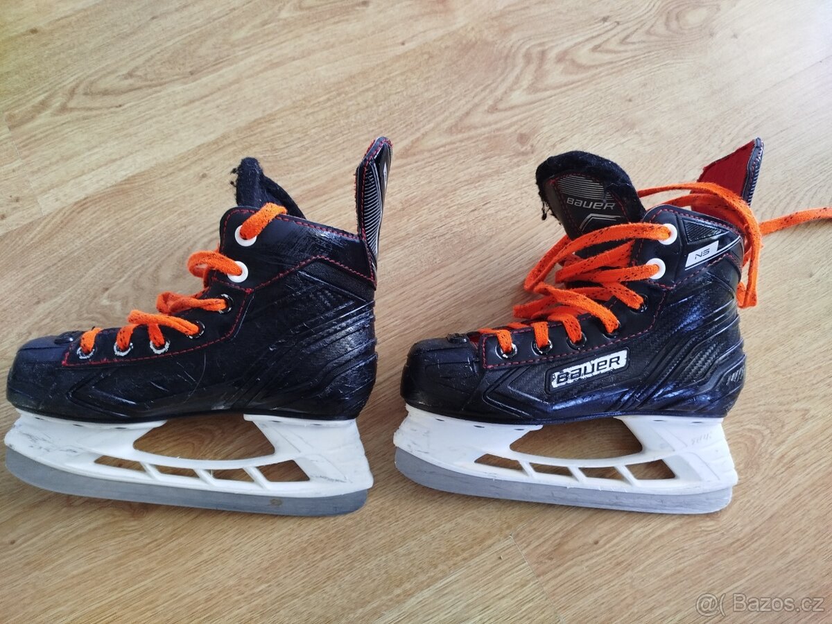 Prodám dětské brusle BAUER NS vel. Y13,5 (21cm) - 2