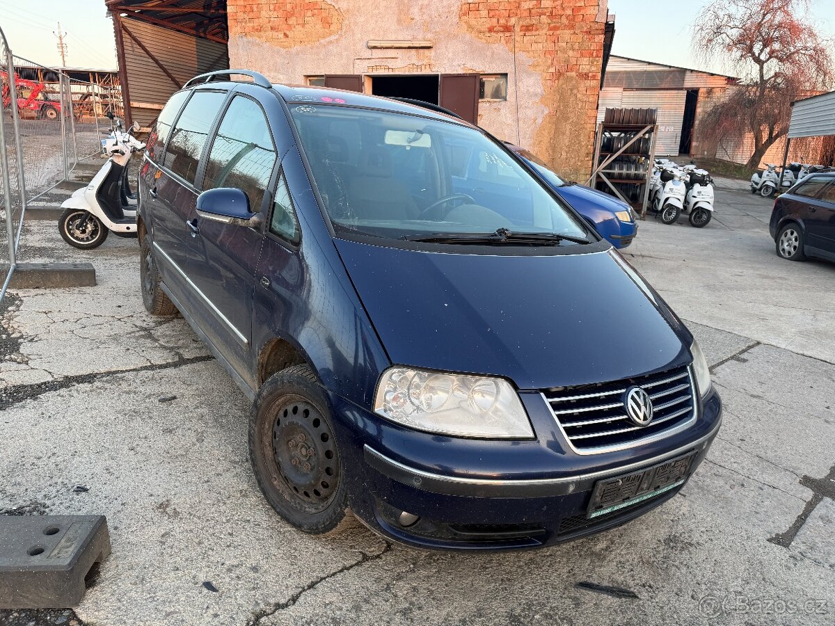 Náhradní díly - Volkswagewn Sharan 1.9 TDI 96kW r.v. 2005 - 2