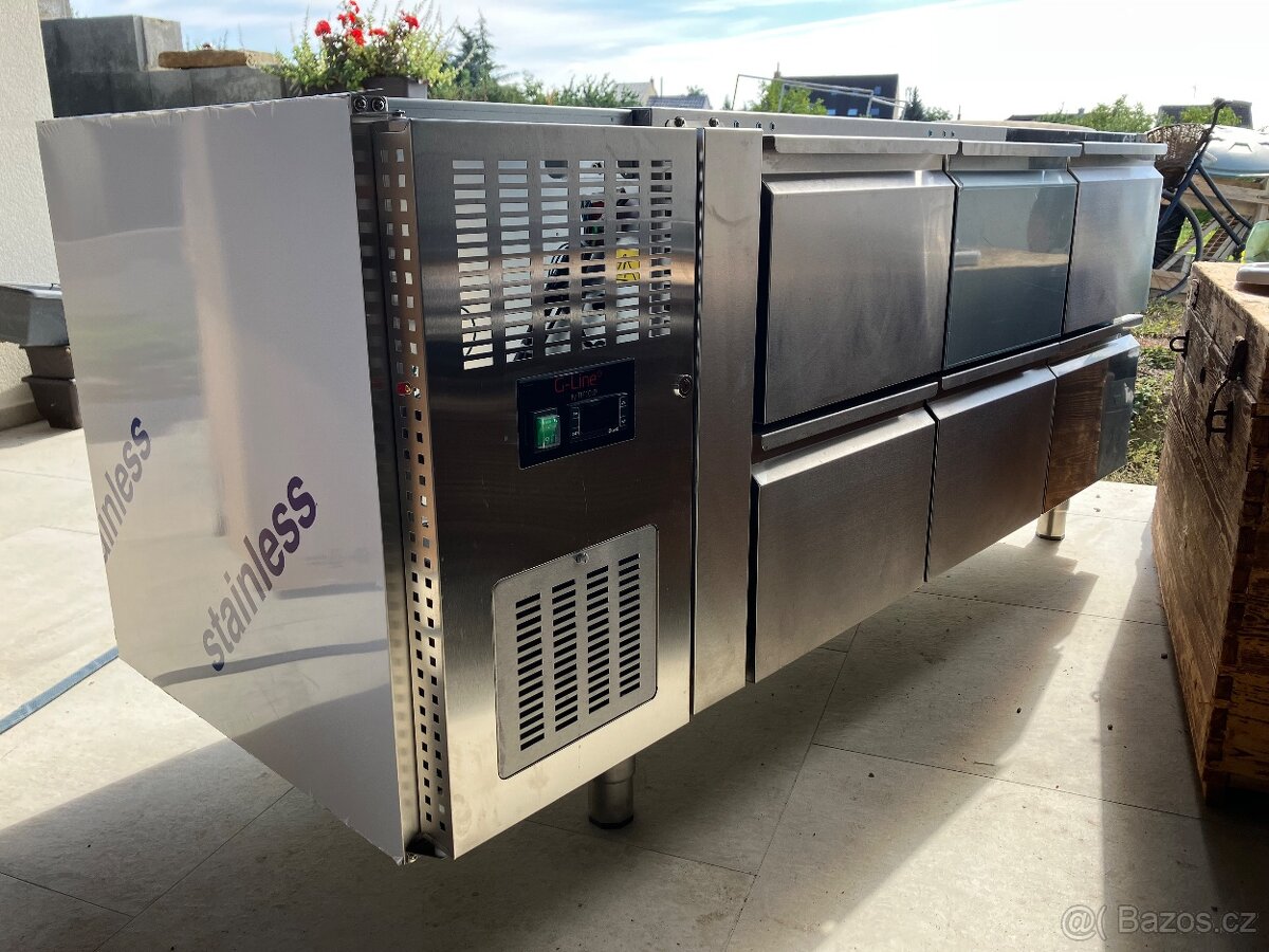 Chladicí stůl 6x zásuvka (bez desky) - 2