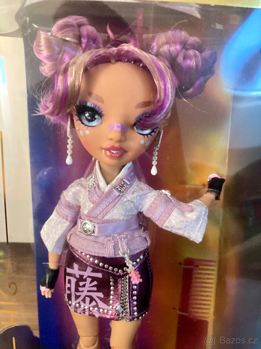 NOVÉ neotevřené Rainbow High Lila Yamamoto - 2