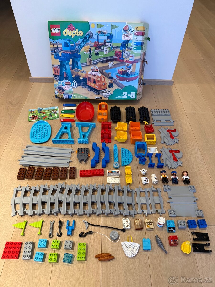 LEGO duplo 10875 Nákladní vlak - 2