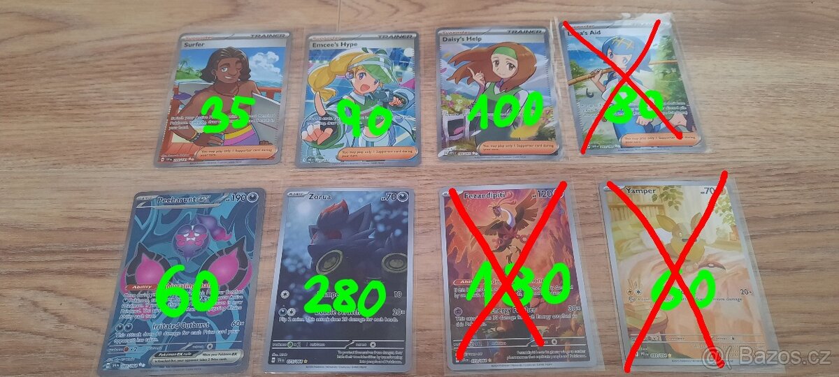 Pokémon karty hity + EX - 2