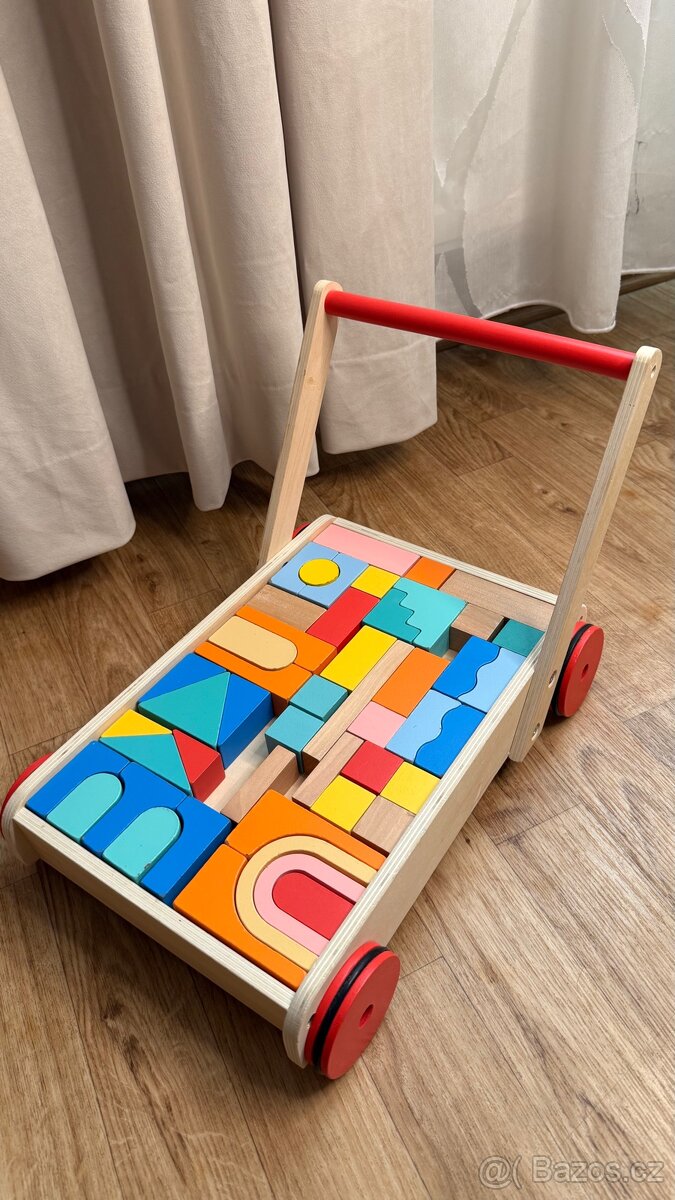 dětská dřevěná stavebnice - 2