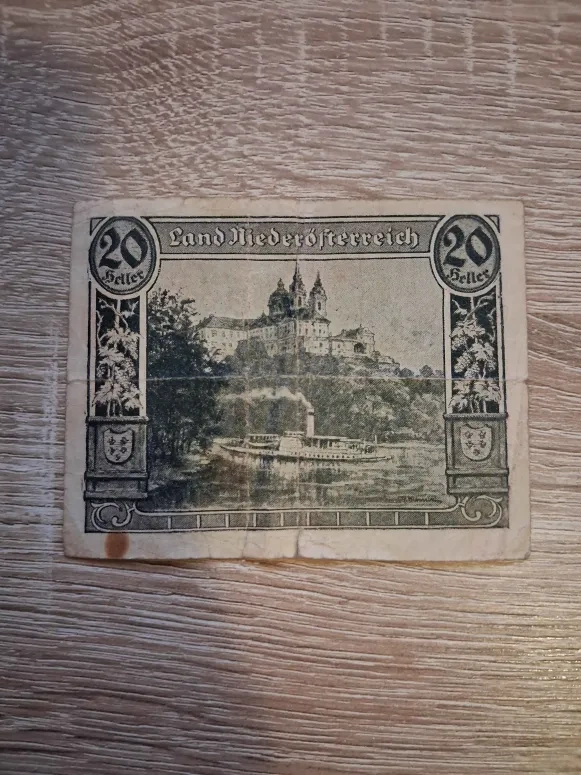 nouzové platidlo 1920 - 2