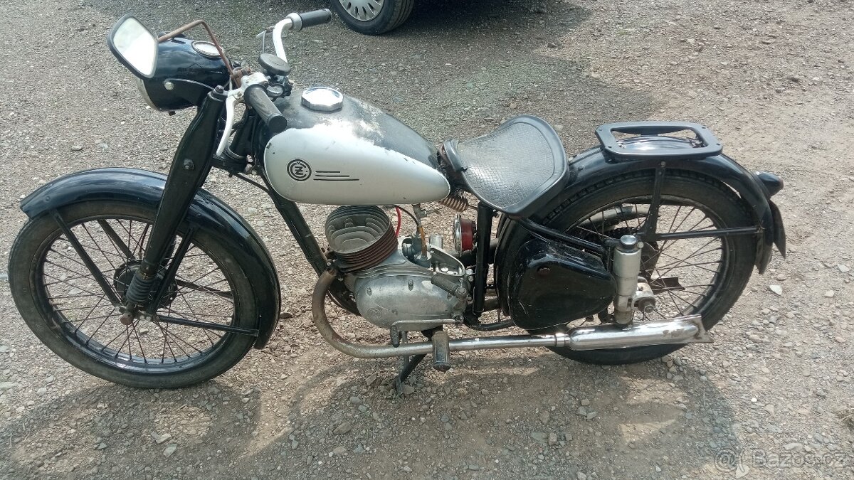 ČZ150 C , rok 1952 - 2