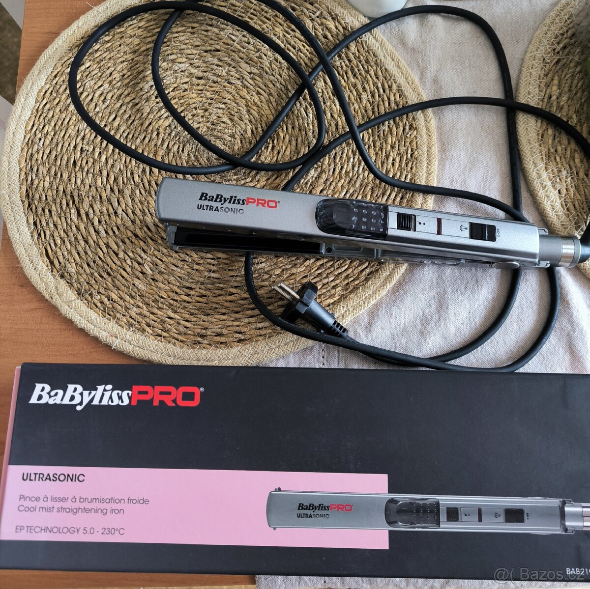 Parní žehlička na vlasy Babyliss pro - 2