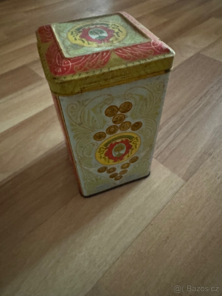 Stará plechová dóza Droste Cacao - 2