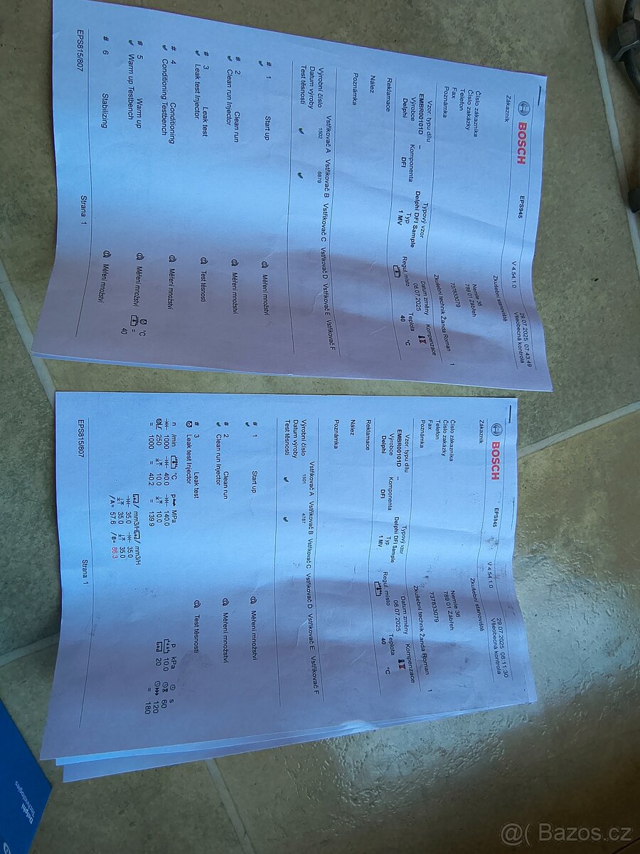 Vstřikovače DELPHI R00101DP-12B1 - 2