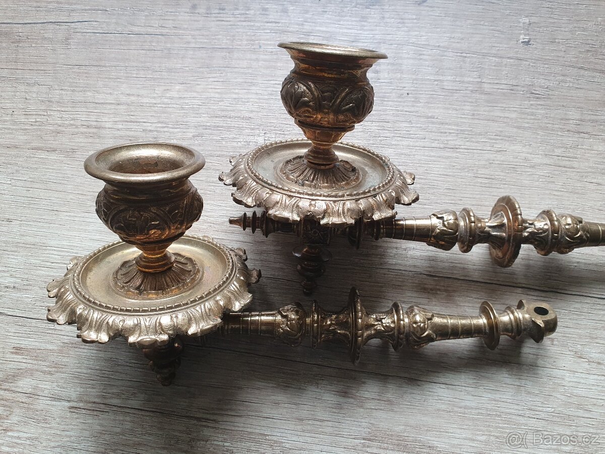 Svícny na klavír Scholze - 2