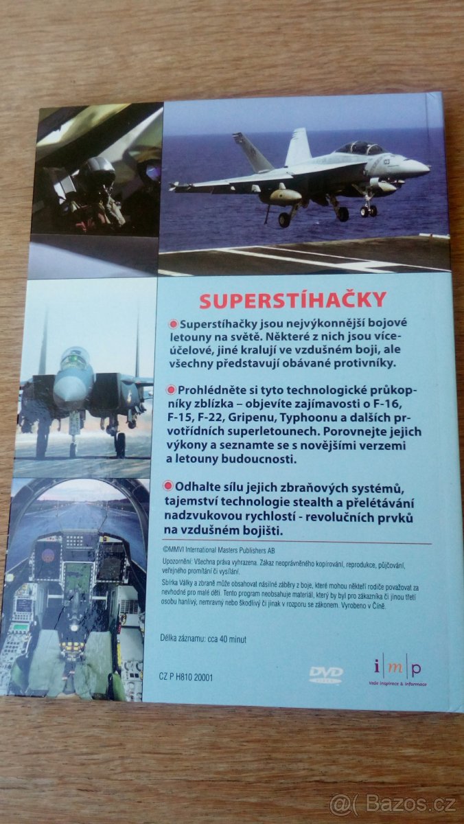 DVD Superstíhačky - Války a zbraně - 2