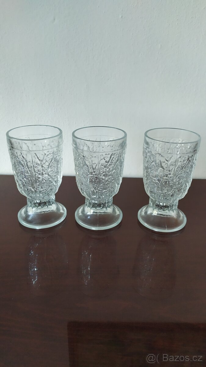 Staré sklenice "Grogovky" - 2