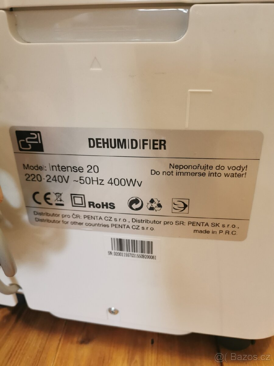 Odvlhčovač vzduchu G21 Intense 20
- 2