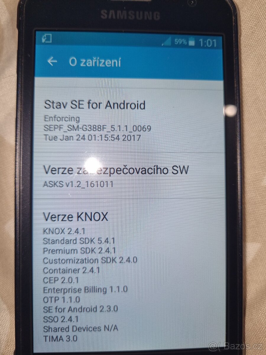Samsung xcover 3 pěkný stav - 2