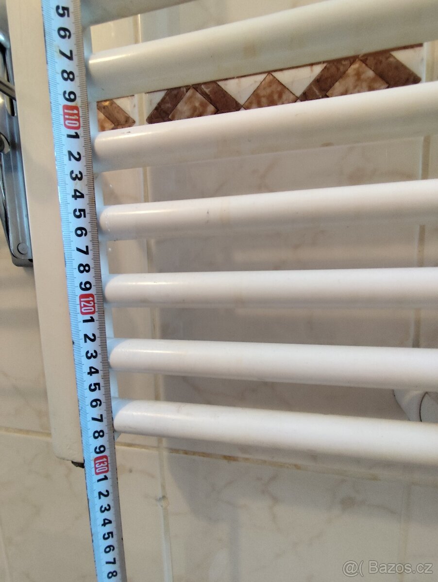 Trubkový radiátor, žebřík do koupelny - 2