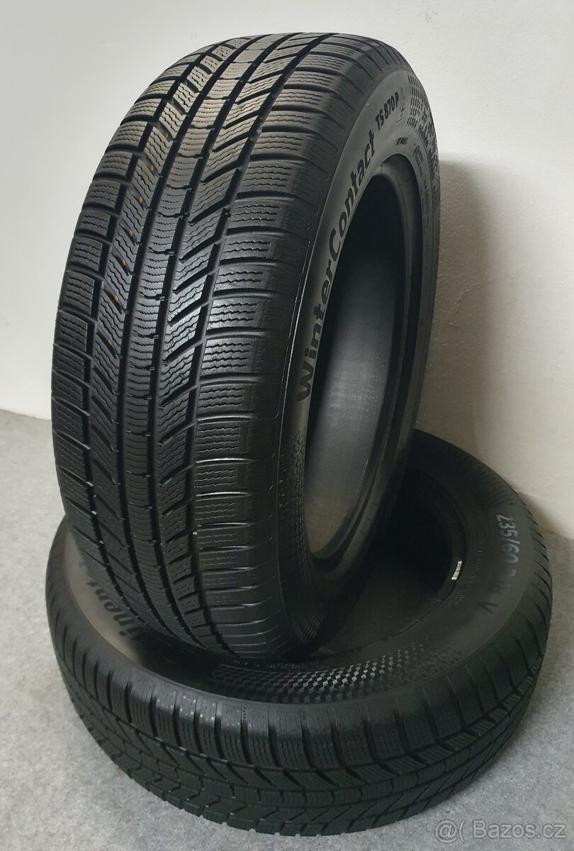 2x ZÁNOVNÍ 235/60 R18 Zimní pneu Continental WC TS870P - 2