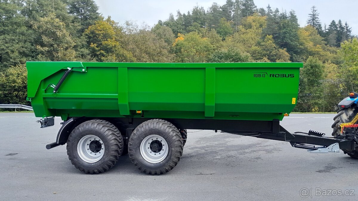 Traktorový návěs,Vlek za Traktor,Vlečka,Přívěs,Dumper 19t - 2