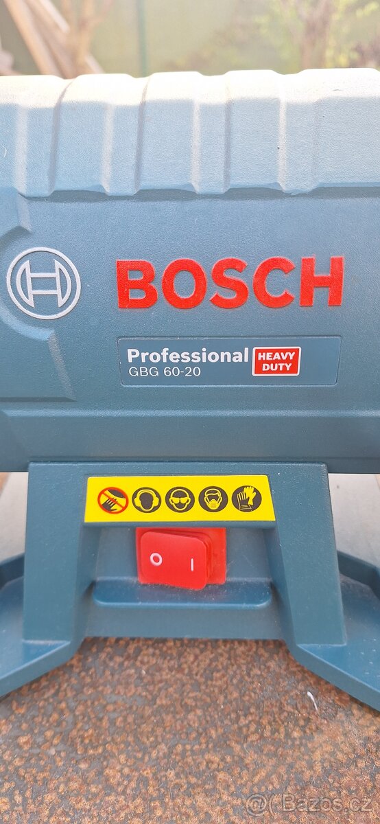 Bosch professional gbg 60-20 060127a400 dvoukotoučová bruska - 2