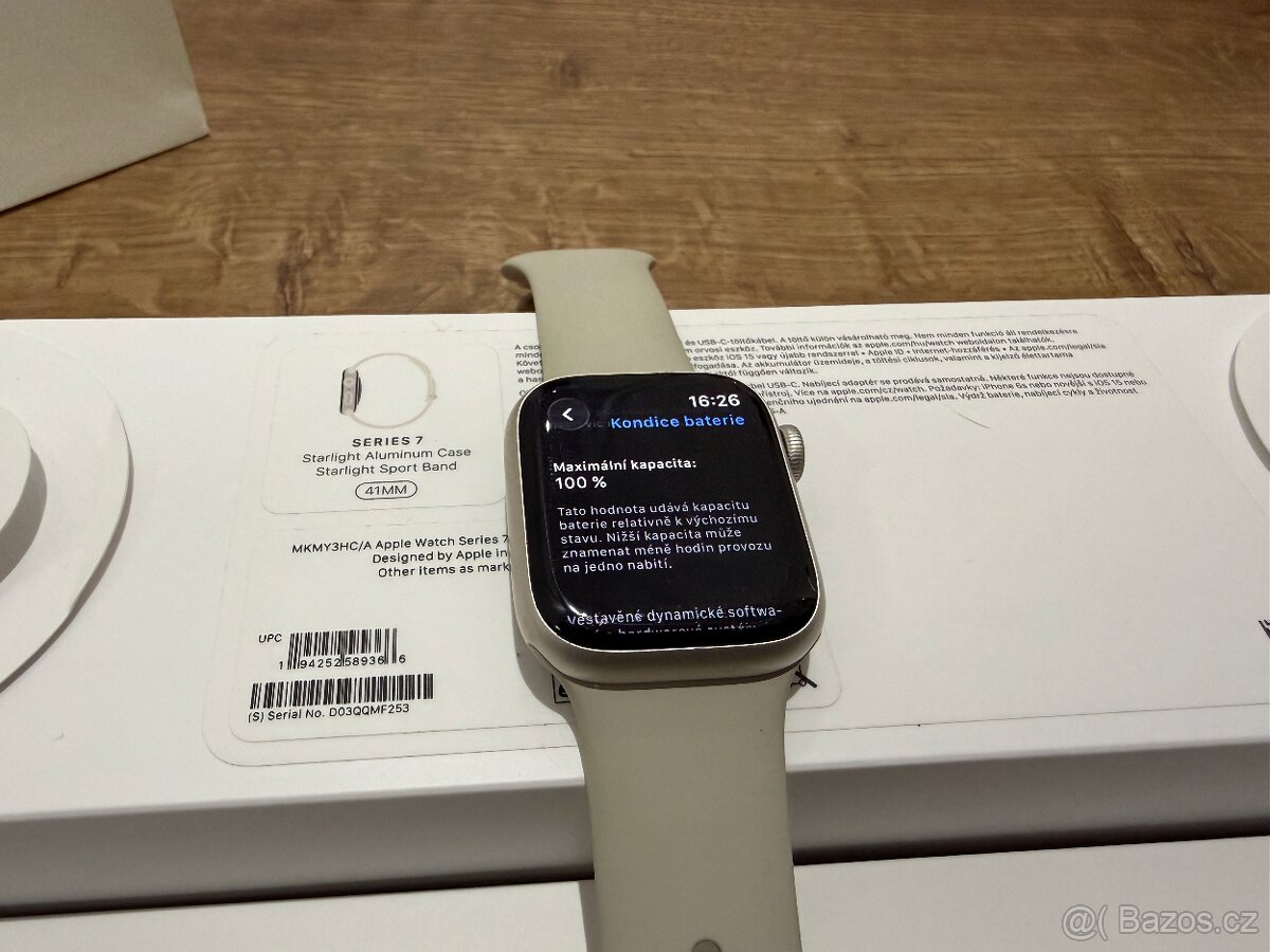 Apple Watch Series 7 – 41 mm – 100% baterie ⌚🔋✨ - 2
