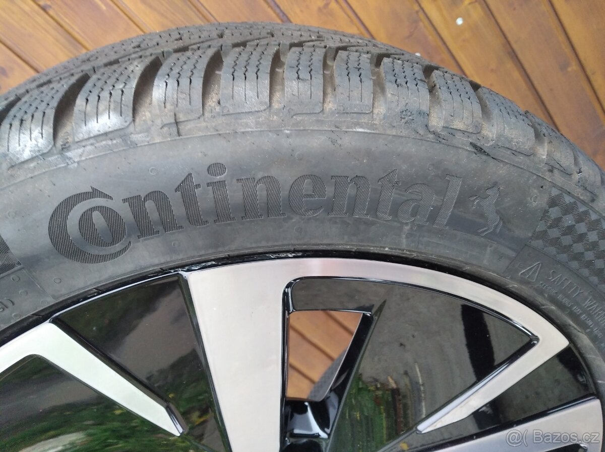 Zimní kompletní kola Passat B9 235/45 R18 s pneu Continental - 2