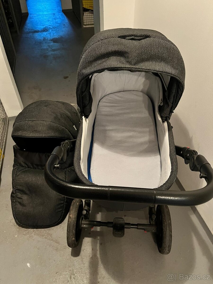 Kočárek RIKO Nano Pro dvojkombinace plus příslušenství - 2