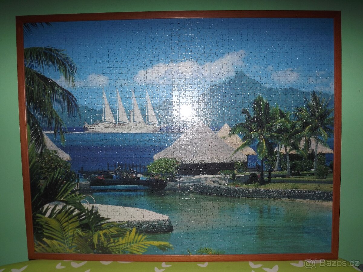 Zarámovaný obraz puzzle - 2