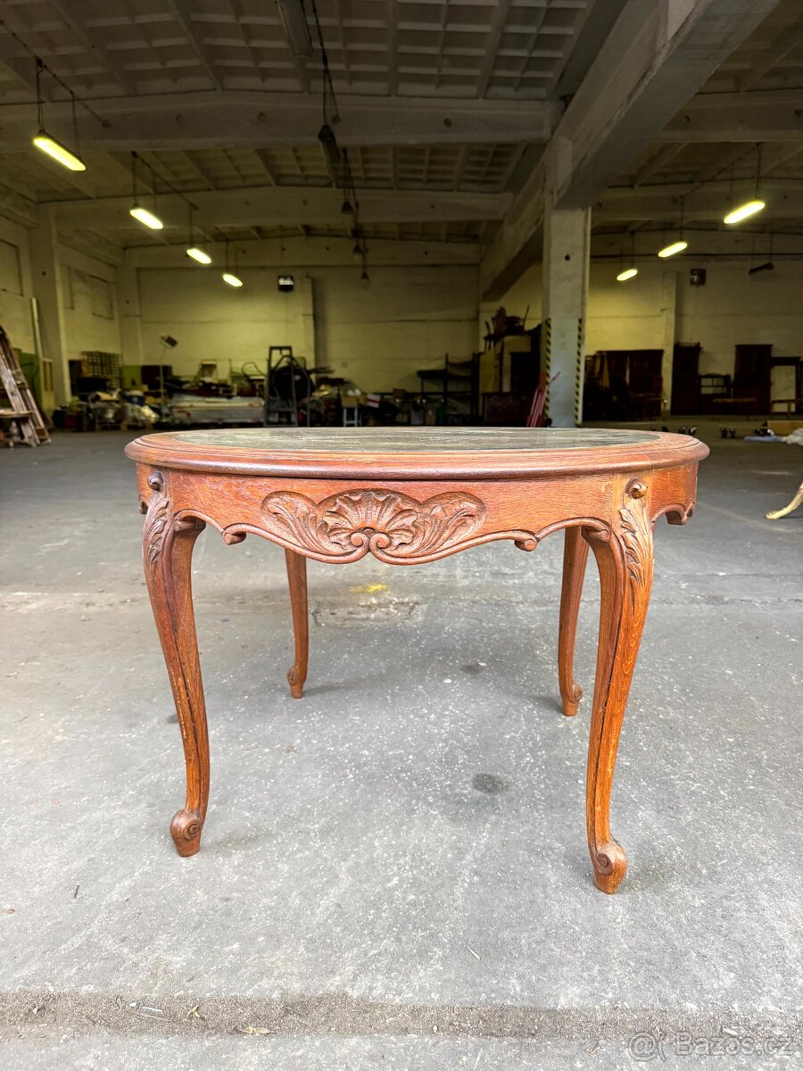 Francouzský kulatý konferenční stůl (132029) - 2