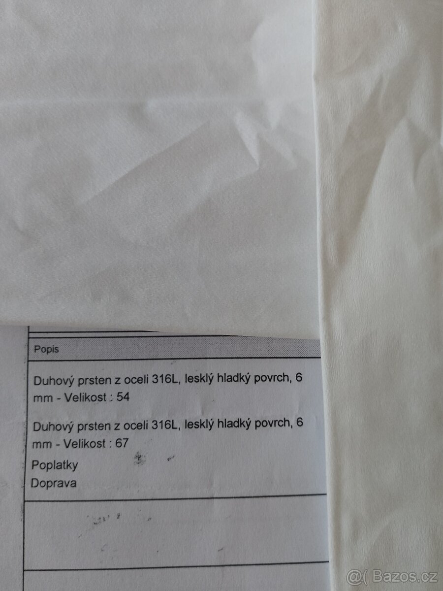 2x snubní prsteny - 2