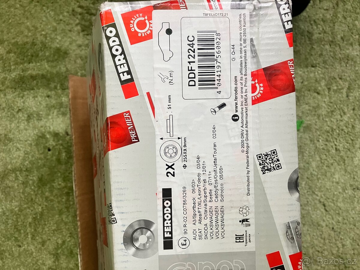 Zadní brzdové kotouče Ferodo - 2