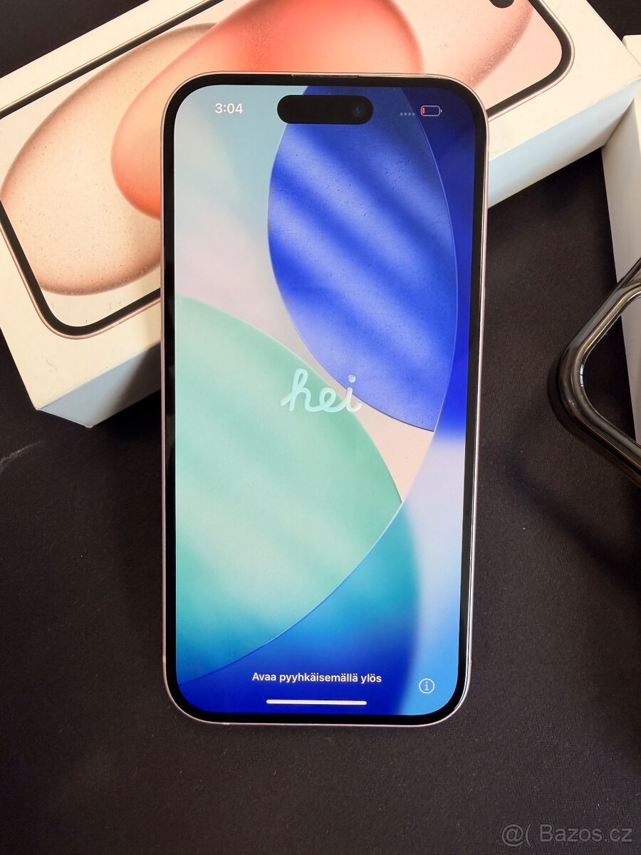 iPhone 15 128GB Růžový - 2