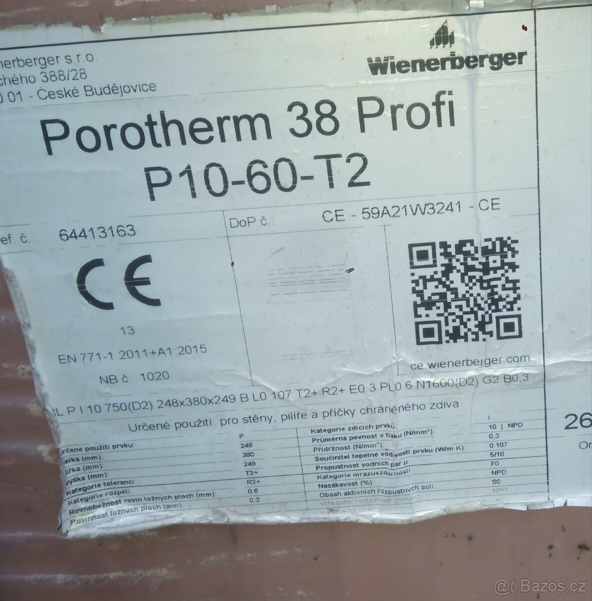 Porotherm 38 - 2